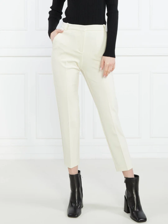 Zdjęcie produktu Pinko Spodnie cygaretki BELLO | Slim Fit biały