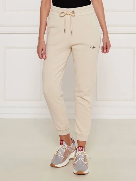 Zdjęcie produktu Pinko Spodnie dresowe Carico | Regular Fit beżowy