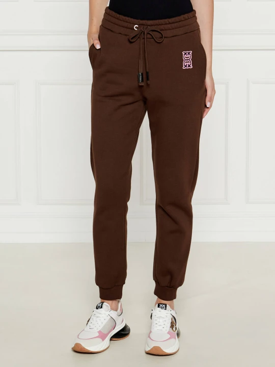 Zdjęcie produktu Pinko Spodnie dresowe CARICO | Regular Fit brązowy