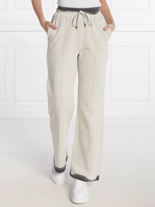 Zdjęcie produktu Pinko Spodnie dresowe | Loose fit beżowy