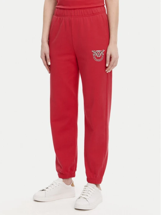 Zdjęcie produktu PINKO Spodnie dresowe Plumcake 104790 A2G8 Czerwony Regular Fit