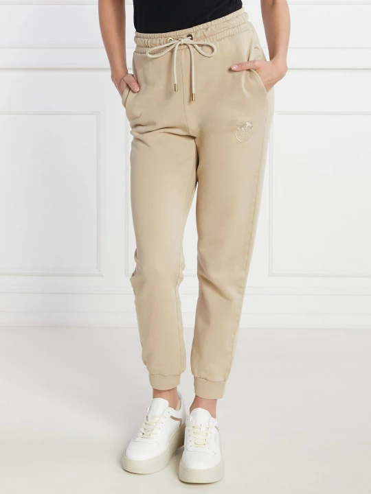 Zdjęcie produktu Pinko Spodnie dresowe | Regular Fit beżowy