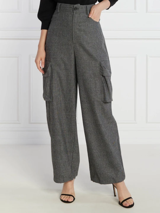 Zdjęcie produktu Pinko Spodnie | flare fit | z dodatkiem wełny szary