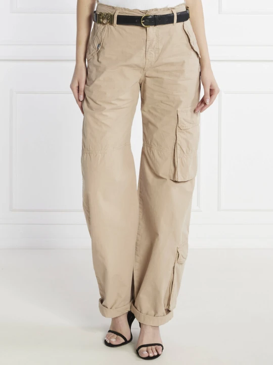 Zdjęcie produktu Pinko Spodnie MALAGA | Regular Fit beżowy