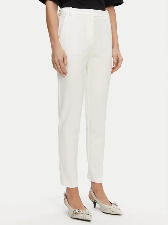 Zdjęcie produktu PINKO Spodnie materiałowe 100155 A1L4 Z05 Biały Regular Fit
