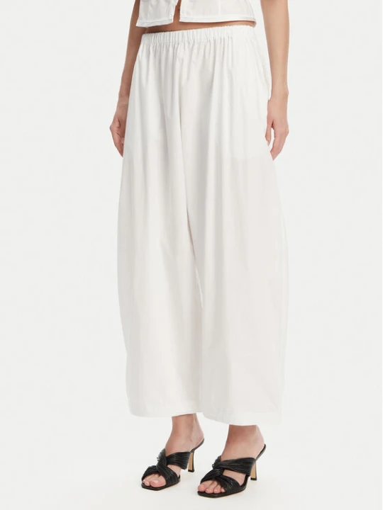 Zdjęcie produktu PINKO Spodnie materiałowe 105210 A2LD Biały Relaxed Fit
