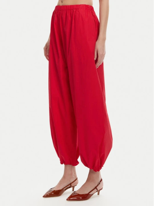 Zdjęcie produktu PINKO Spodnie materiałowe 105210 A2LD Czerwony Relaxed Fit