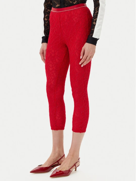 Zdjęcie produktu PINKO Spodnie materiałowe 105226 A2M5 Czerwony Slim Fit