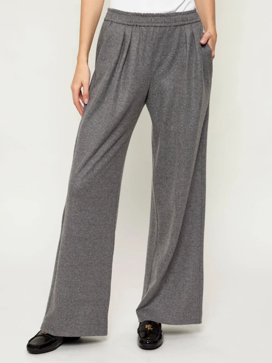 Zdjęcie produktu Pinko Spodnie RAMONA | Loose fit | z dodatkiem wełny szary