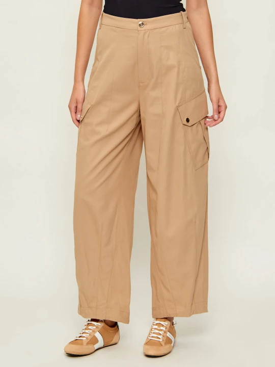 Zdjęcie produktu Pinko Spodnie ROSALIN | Loose fit beżowy