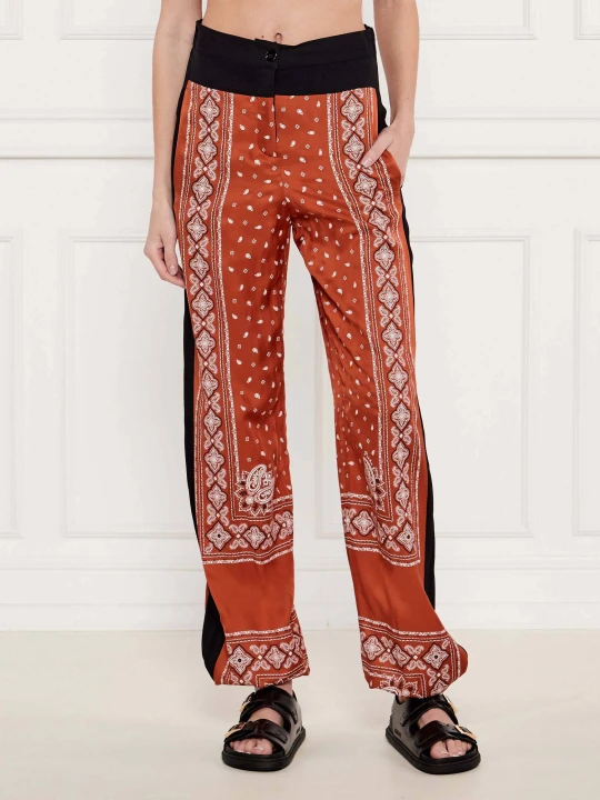 Zdjęcie produktu Pinko Spodnie SPIRITO | Loose fit brązowy