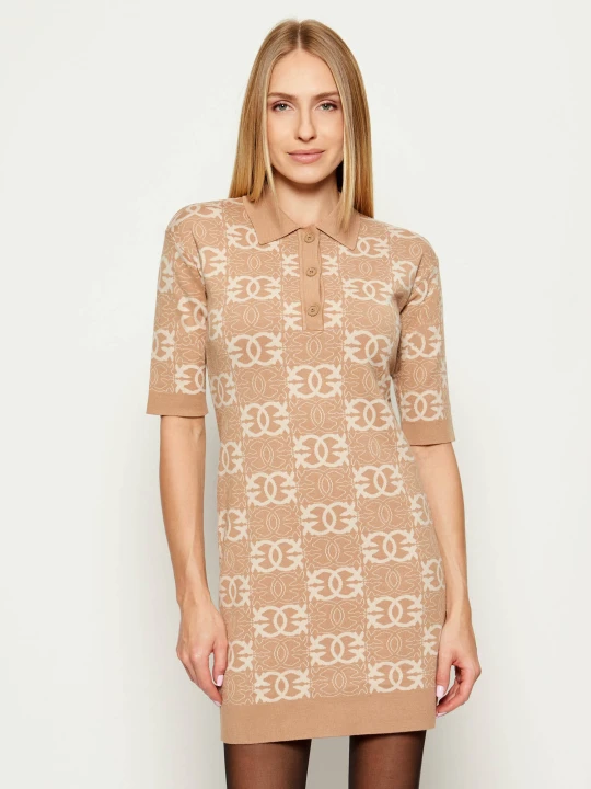 Zdjęcie produktu Pinko Sukienka ALL OR NOTHING beżowy