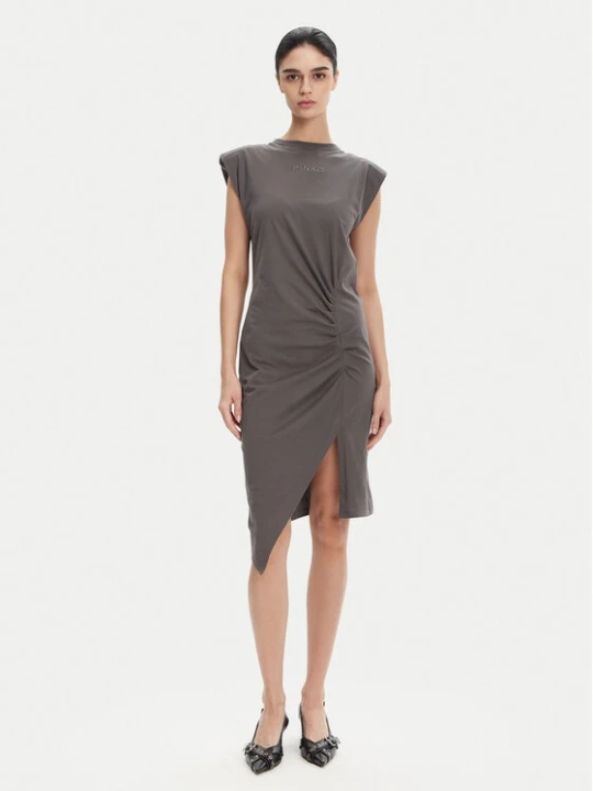 Zdjęcie produktu PINKO Sukienka codzienna 104614 A2HE Szary Regular Fit