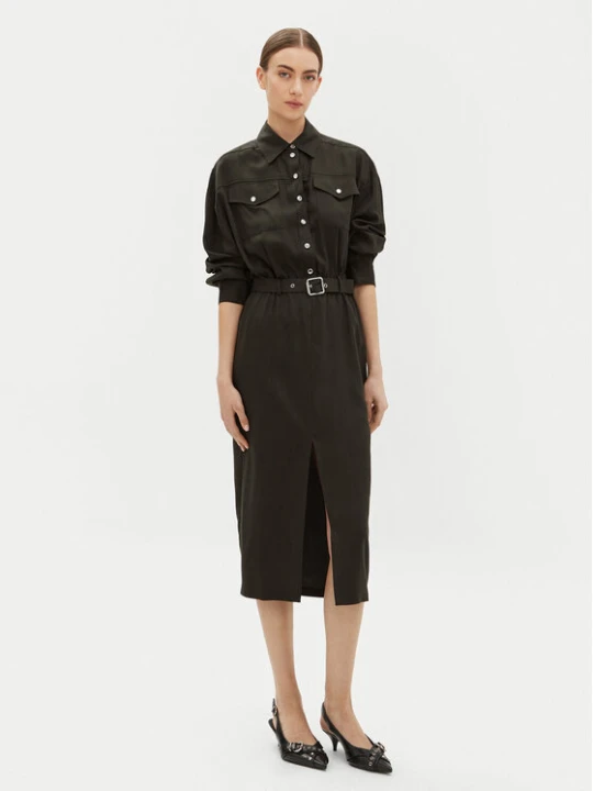 Zdjęcie produktu PINKO Sukienka codzienna Affettatrice 104147 Zielony Regular Fit