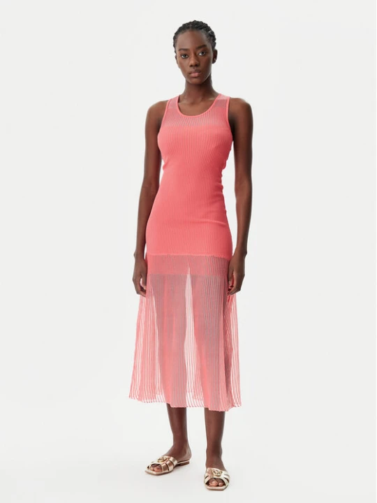 Zdjęcie produktu PINKO Sukienka dzianinowa 104802 A2GJ Koralowy Regular Fit