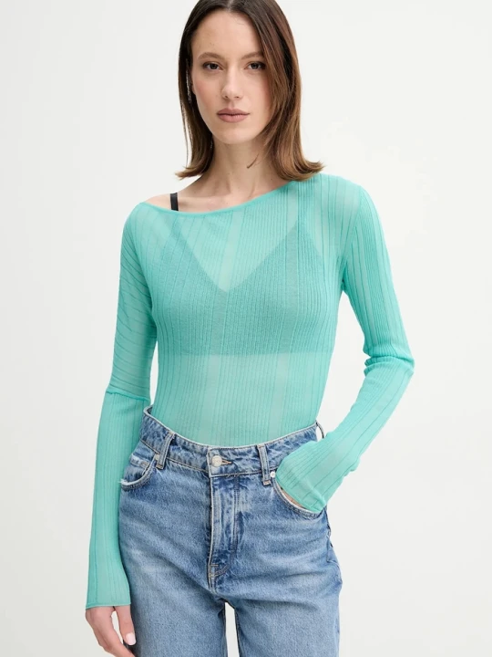 Zdjęcie produktu Pinko sweter turkusowy