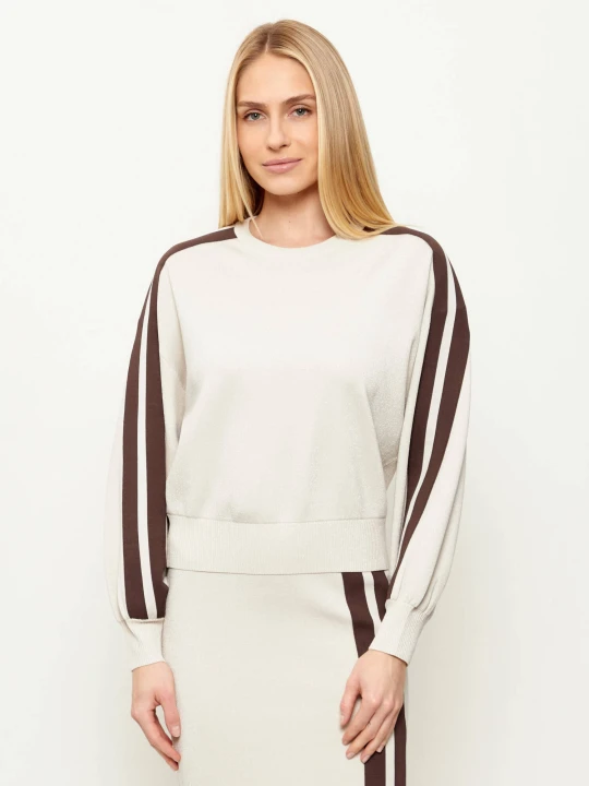 Zdjęcie produktu Pinko Sweter INONDAZIONE | Regular Fit beżowy