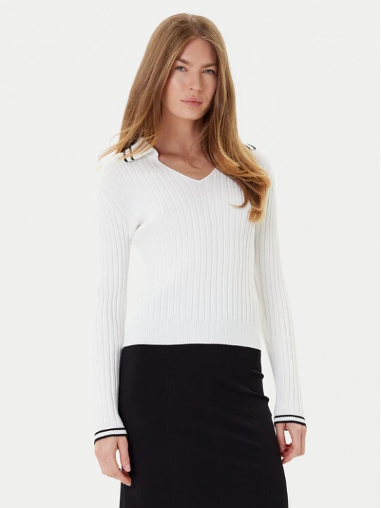 Zdjęcie produktu PINKO Sweter Linosa 105418 A2PS Biały Regular Fit