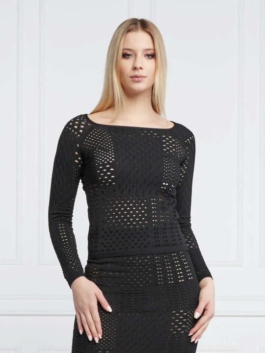Zdjęcie produktu Pinko Sweter TORRELAVEGA | Slim Fit czarny