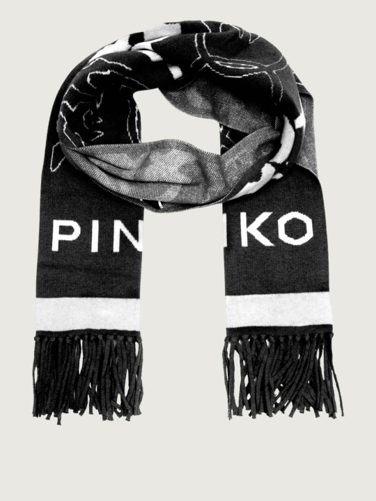 Zdjęcie produktu Pinko Szal | z dodatkiem wełny i kaszmiru czarny
