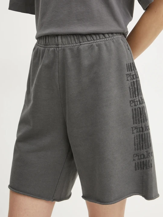 Zdjęcie produktu Pinko szorty bawełniane szary