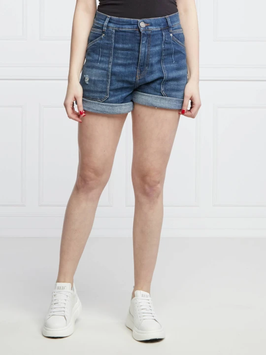 Zdjęcie produktu Pinko Szorty FRIVOLA | Regular Fit | denim niebieski
