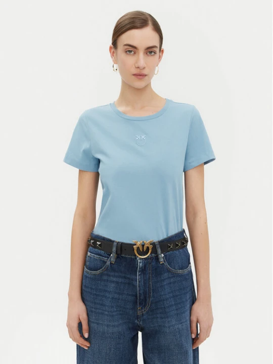 Zdjęcie produktu PINKO T-Shirt 100355 A2HN Niebieski Regular Fit