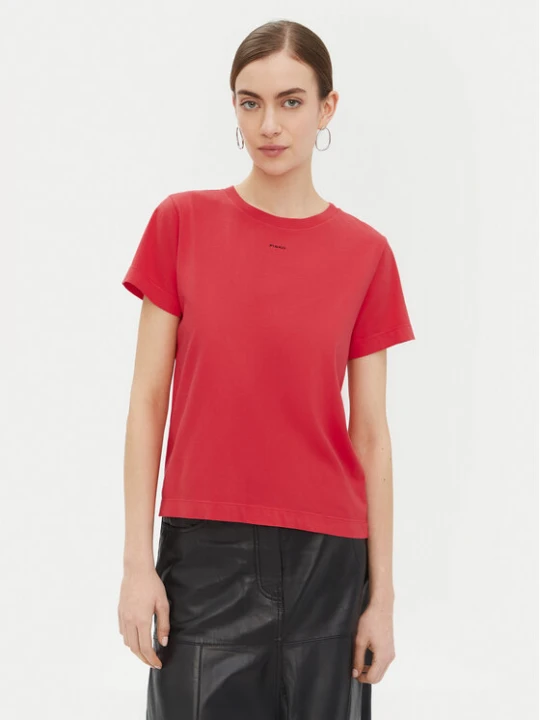 Zdjęcie produktu PINKO T-Shirt 100373 A228 Czerwony Regular Fit
