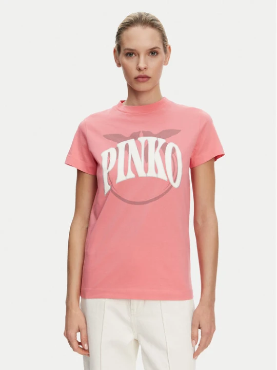 Zdjęcie produktu PINKO T-Shirt 101752 A2CT N55 Różowy Regular Fit