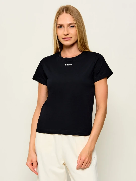 Zdjęcie produktu Pinko T-shirt Basico | Regular Fit czarny