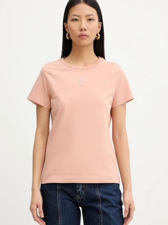Zdjęcie produktu Pinko t-shirt bawełniany pomarańczowy