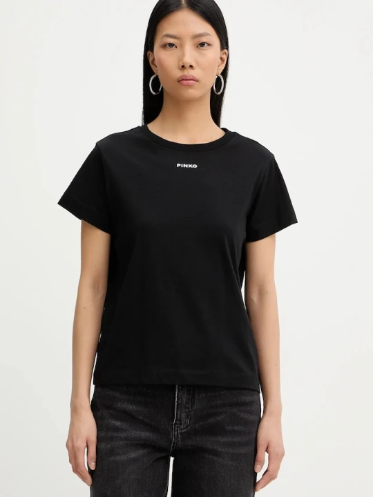 Zdjęcie produktu Pinko t-shirt bawełniany czarny