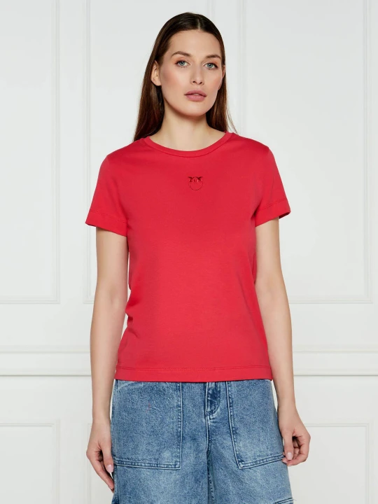 Zdjęcie produktu Pinko T-shirt BUSSOLOTTO | Regular Fit czerwony