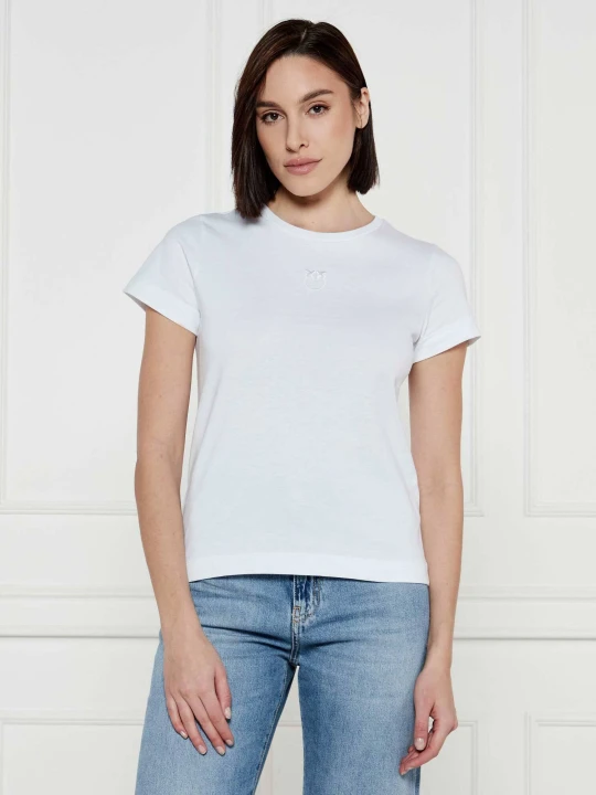 Zdjęcie produktu Pinko T-shirt BUSSOLOTTO | Regular Fit biały