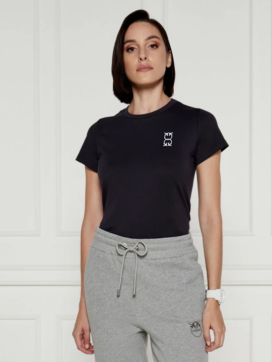 Zdjęcie produktu Pinko T-shirt Bussolotto | Regular Fit granatowy