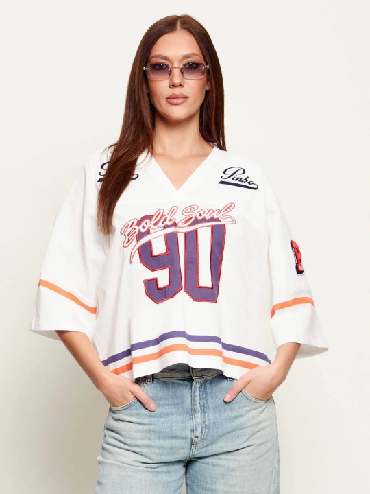 Zdjęcie produktu Pinko T-shirt CANNOBIO | Oversize fit biały
