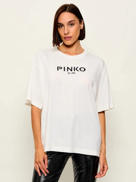Zdjęcie produktu Pinko T-shirt | Loose fit biały