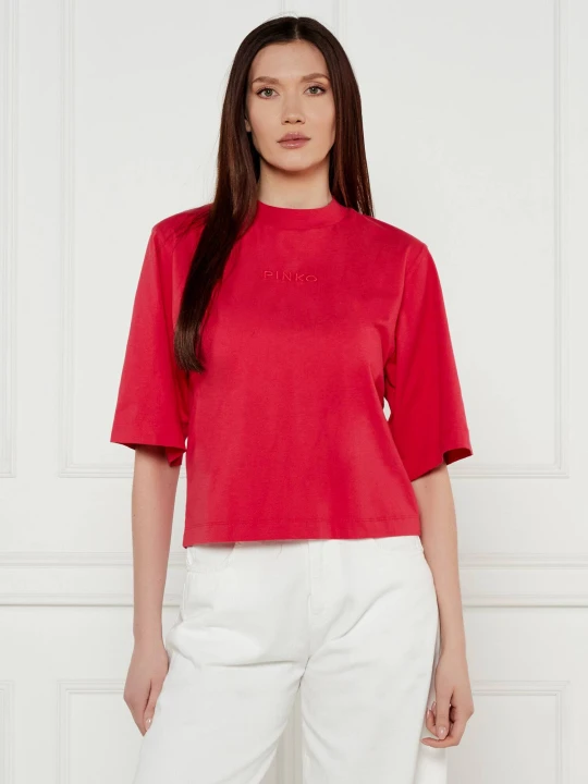 Zdjęcie produktu Pinko T-shirt Niamey | Regular Fit czerwony