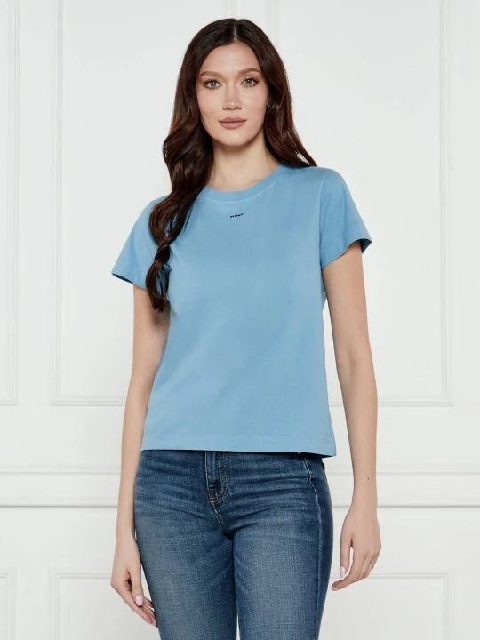 Zdjęcie produktu Pinko T-shirt | Regular Fit błękitny