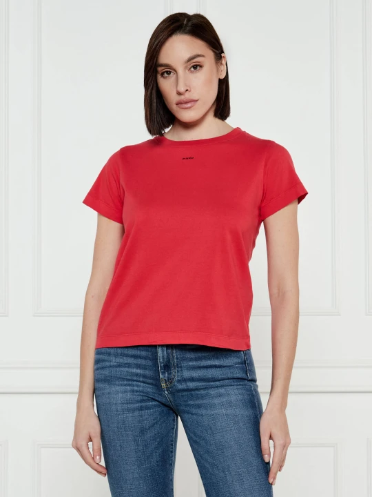 Zdjęcie produktu Pinko T-shirt | Regular Fit czerwony