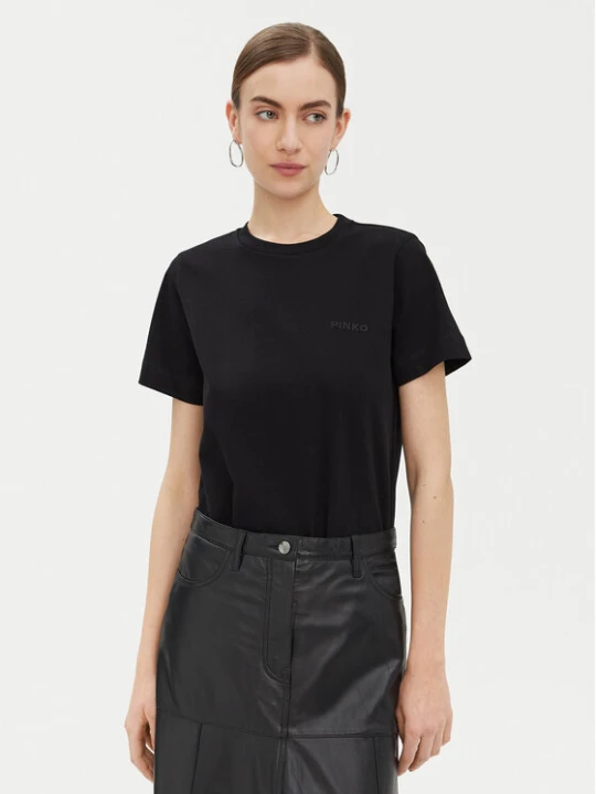 Zdjęcie produktu PINKO T-Shirt Start 101752 Czarny Regular Fit