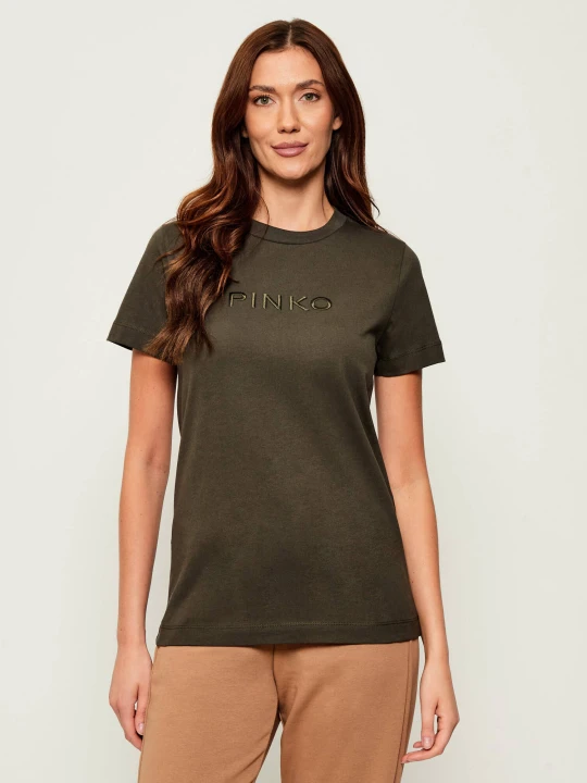 Zdjęcie produktu Pinko T-shirt START | Regular Fit zielony