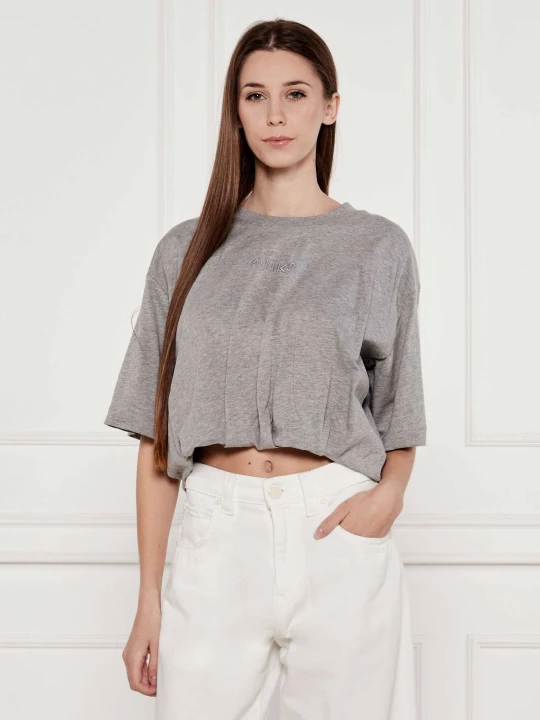 Zdjęcie produktu Pinko T-shirt TORRONE | Cropped Fit szary