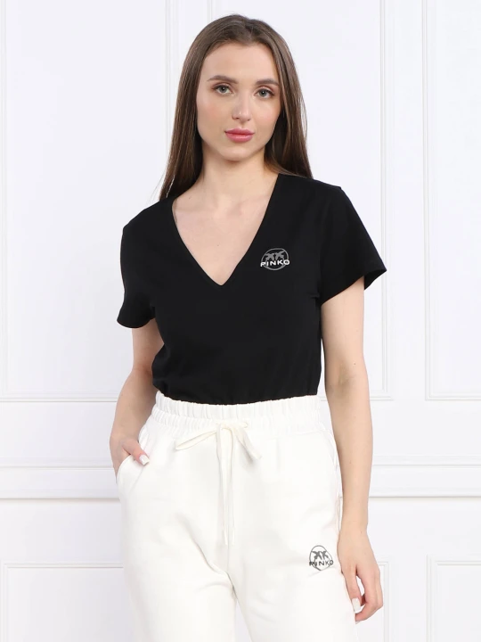 Zdjęcie produktu Pinko T-shirt TURBATO | Regular Fit czarny