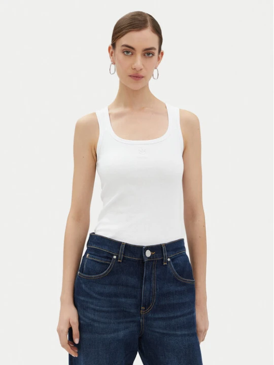 Zdjęcie produktu PINKO Top 100807 A2C1 Biały Regular Fit