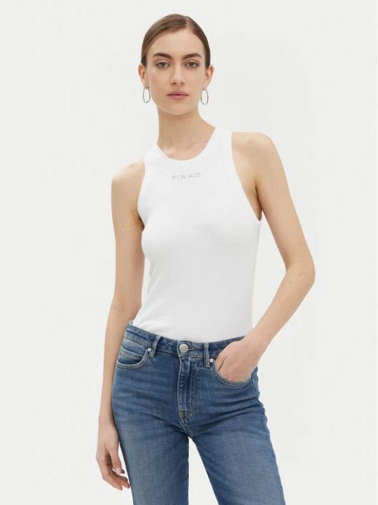 Zdjęcie produktu PINKO Top 100822 A2C1 Biały Regular Fit