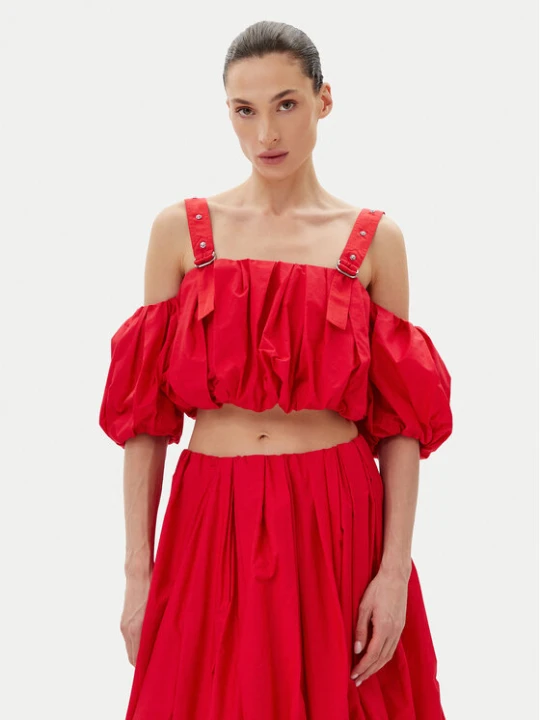 Zdjęcie produktu PINKO Top 105176 A2LD Czerwony Regular Fit