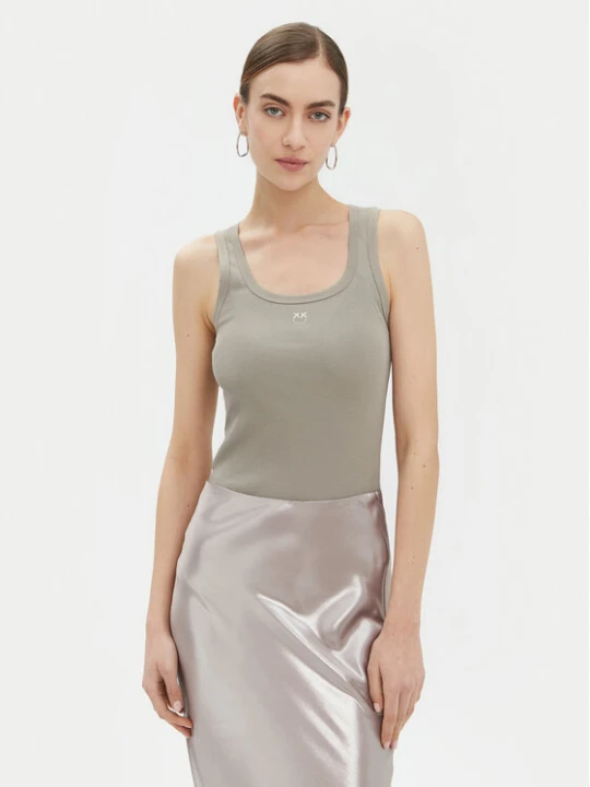 Zdjęcie produktu PINKO Top Calcolatore 100807 Szary Regular Fit