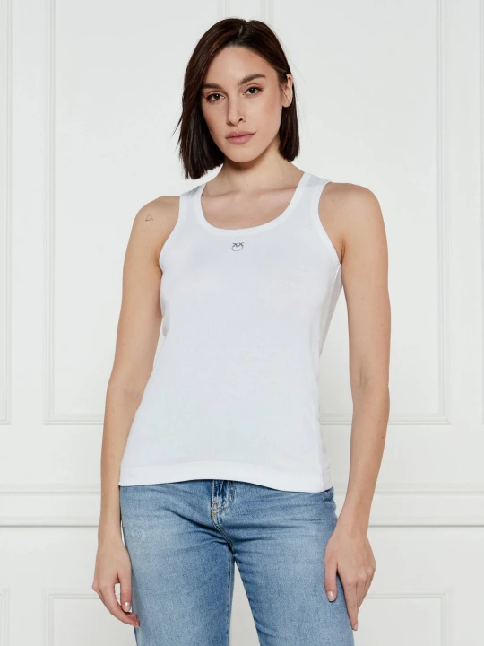 Zdjęcie produktu Pinko Top CALCOLATORE | Regular Fit biały