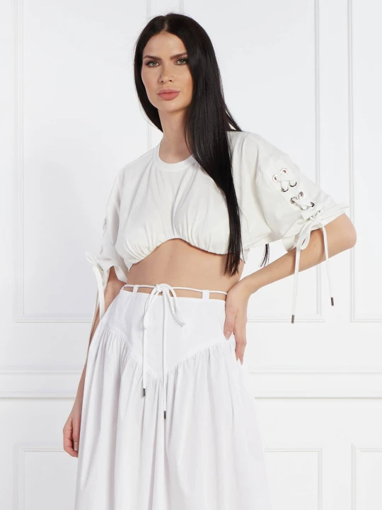 Zdjęcie produktu Pinko Top | Cropped Fit biały